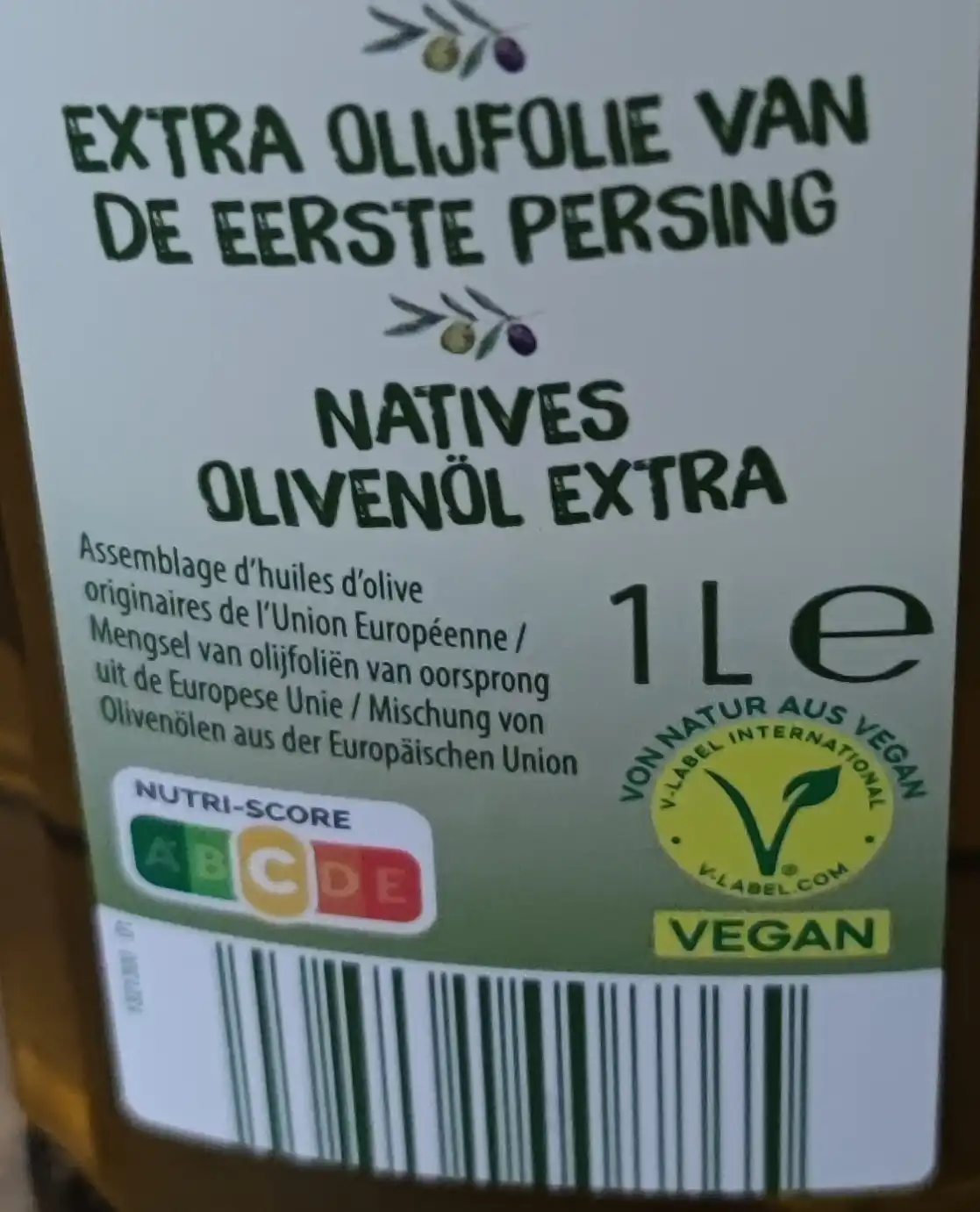 Hebben vegan labels op olijfolie nut?