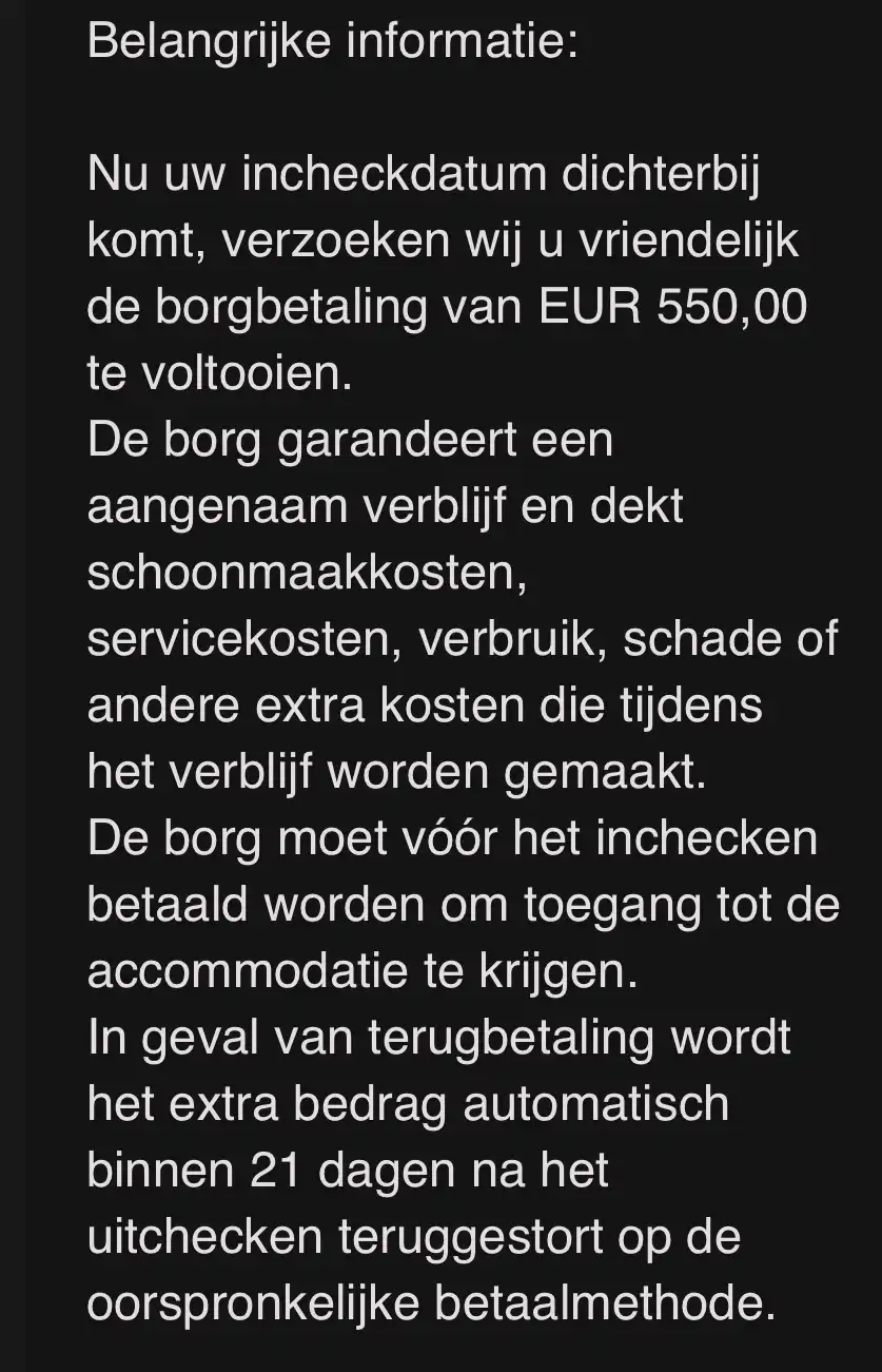 Waarborgsom ingehouden, wat nu?