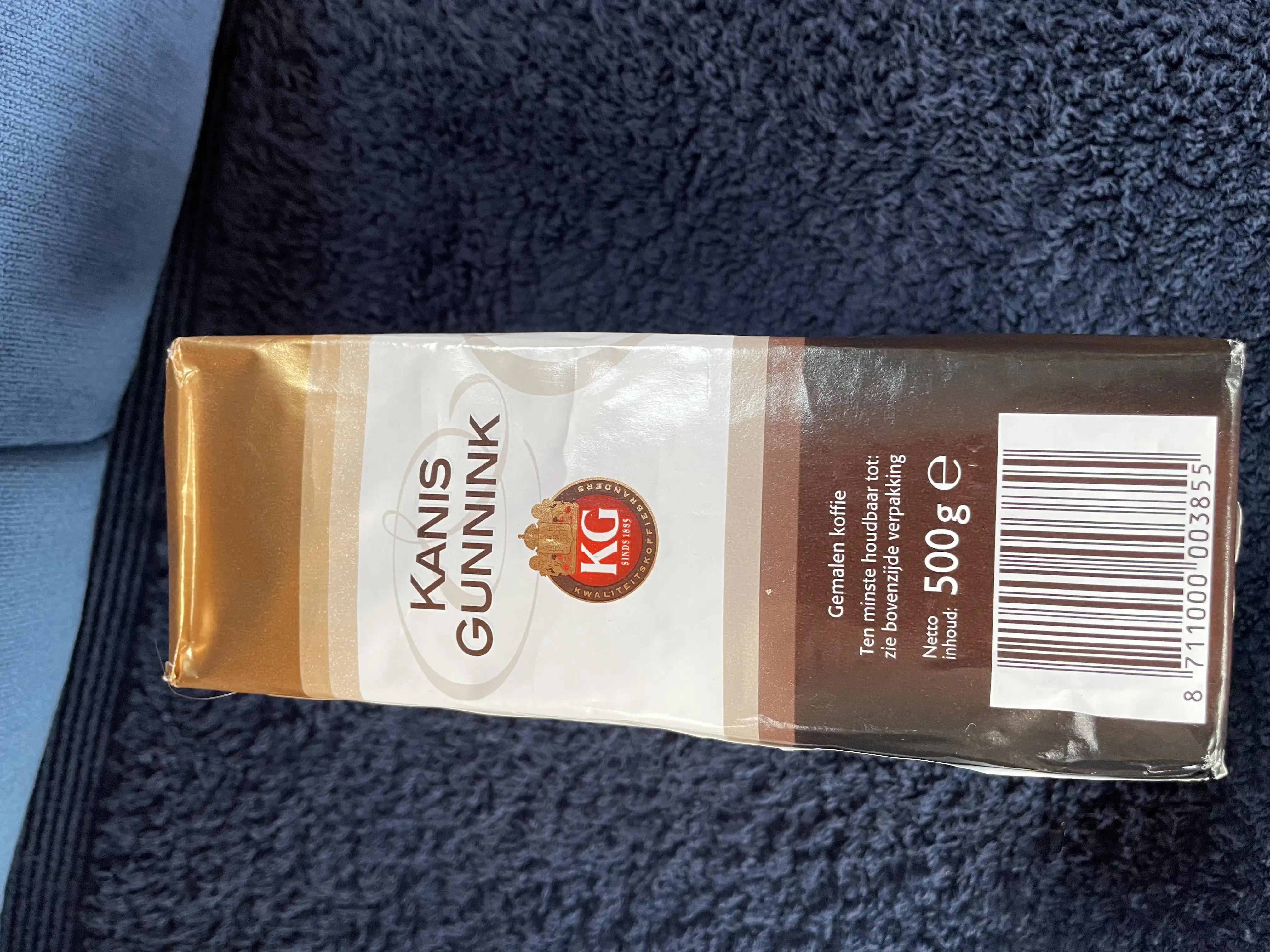 Kanis en gunnink snelfiltermaling 500 gram minder inhoud